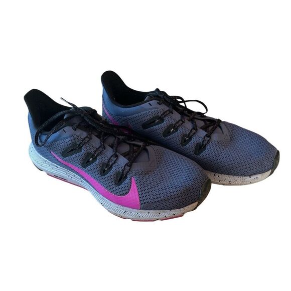 Nike Quest 2‎ SE Running Shoes CJ6186 500 Women's US Size 9.5 Purple Comfort - Picture 1 of 6